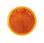 Optronics Round Amber Reflector