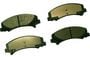 Performance Friction Front Semi-Metallic Brake Pads