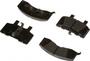Performance Friction Front Semi-Metallic Brake Pads