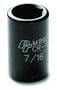 Performance 7/16 Inch Socket 3/8 Inch Drive 6 Point