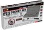 Performance 5/32 To 3/4 Inch 4mm To 17mm Socket Set 1/4, 3/8, 1/2 Inch Drive Standard 6, 8 Point