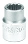 Performance 3/4 Inch Socket 3/4 Inch Drive 12 Point