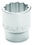 Performance 1-1/2 Inch Socket 3/4 Inch Drive 12 Point
