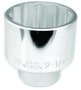 Performance 2-1/4 Inch Socket 3/4 Inch Drive Standard 12 Point