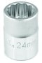 Performance 24mm Socket 3/4 Inch Drive 12 Point