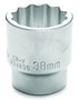 Performance 38mm Socket 3/4 Inch Drive Standard 12 Point
