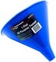 Performance Tool Blue Plastic Funnel