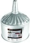 Performance Tool Silver Galvanized Steel Funnel