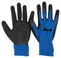 Performance Tool Black, Blue Latex Coat Knit Gloves