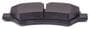 Hella Brakes Rear Low-Metallic Brake Pads