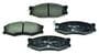 Hella Brakes Front Low-Metallic Brake Pads