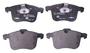 Hella Brakes Front Low-Metallic Brake Pads