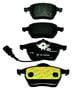 Hella Brakes Front Low-Metallic Brake Pads