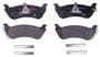 Hella Brakes Rear Low-Metallic Brake Pads
