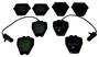Hella Brakes Front Low-Metallic Brake Pads
