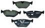 Hella Brakes Rear Low-Metallic Brake Pads