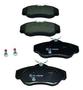 Hella Brakes Front Low-Metallic Brake Pads