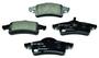 Hella Brakes Rear Low-Metallic Brake Pads