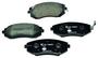 Hella Brakes Front Low-Metallic Brake Pads