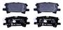 Hella Brakes Rear Low-Metallic Brake Pads