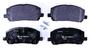 Hella Brakes Front Low-Metallic Brake Pads