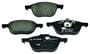 Hella Brakes Front Low-Metallic Brake Pads