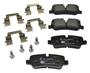 Hella Brakes Rear Low-Metallic Brake Pads