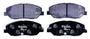 Hella Brakes Front Low-Metallic Brake Pads