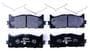 Hella Brakes Front Low-Metallic Brake Pads