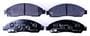 Hella Brakes Front Low-Metallic Brake Pads