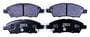 Hella Brakes Front Low-Metallic Brake Pads