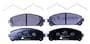 Hella Brakes Front Low-Metallic Brake Pads