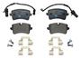 Hella Brakes Rear Low-Metallic Brake Pads