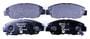 Hella Brakes Front Low-Metallic Brake Pads