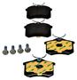 Hella Brakes Rear Low-Metallic Brake Pads