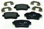 Hella Brakes Rear Low-Metallic Brake Pads