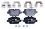 Hella Brakes Rear Low-Metallic Brake Pads