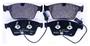 Hella Brakes Front Low-Metallic Brake Pads
