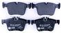 Hella Brakes Rear Low-Metallic Brake Pads