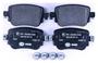 Hella Brakes Rear Low-Metallic Brake Pads