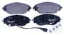 Hella Brakes Front Low-Metallic Brake Pads