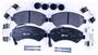 Hella Brakes Front Low-Metallic Brake Pads