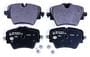 Hella Brakes Front Low-Metallic Brake Pads
