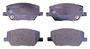 Hella Brakes Front Low-Metallic Brake Pads