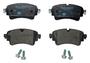 Hella Brakes Rear Low-Metallic Brake Pads