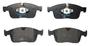 Hella Brakes Front Low-Metallic Brake Pads