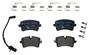 Hella Brakes Rear Low-Metallic Brake Pads