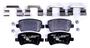 Hella Brakes Rear Low-Metallic Brake Pads