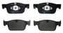 Hella Brakes Front Low-Metallic Brake Pads