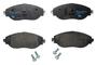 Hella Brakes Front Low-Metallic Brake Pads